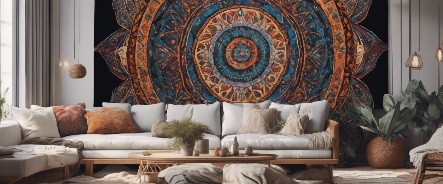 Bohemian wall art collection