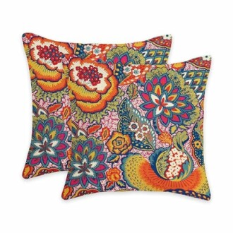 Bohemian Datura Pillow Covers